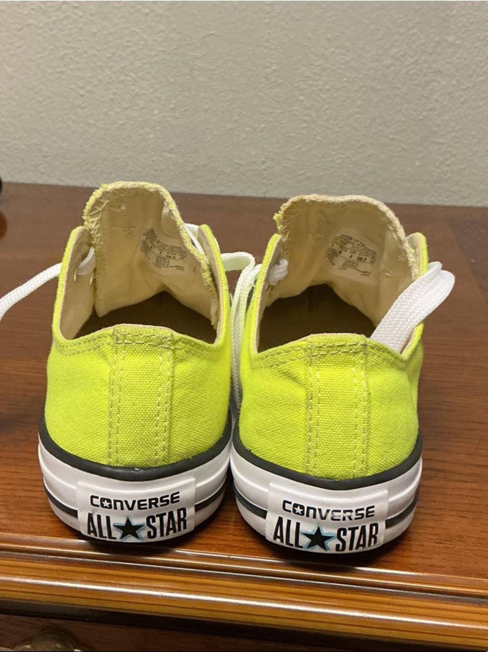 Converse Unisex CT All Star OX 170156F Yellow Casual Shoes Sneakers Size M 4 W6 - Picture 5 of 10